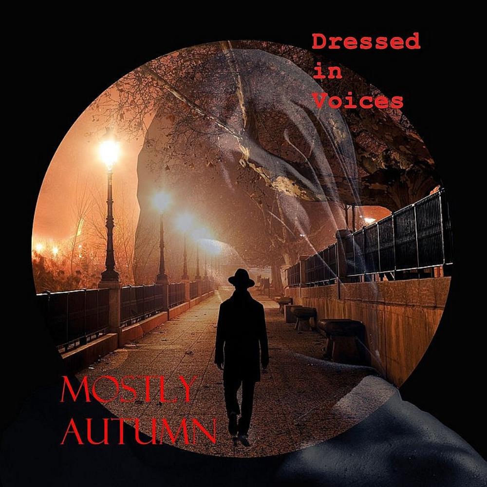  Dressed in Voices by MOSTLY AUTUMN album cover