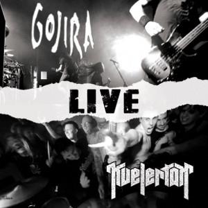 Gojira Gojira/Kvelertak Live album cover