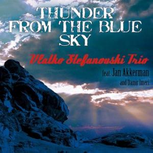 Vlatko Stefanovski Thunder from the Blue Sky (with Jan Akkerman and Damir Imeri) album cover