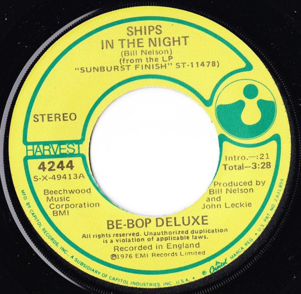 Be Bop Deluxe - Ships in the Night CD (album) cover
