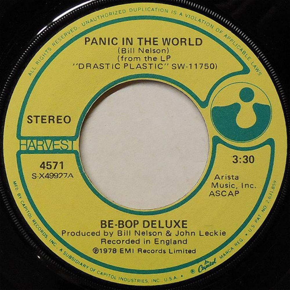 Be Bop Deluxe Panic in the World album cover