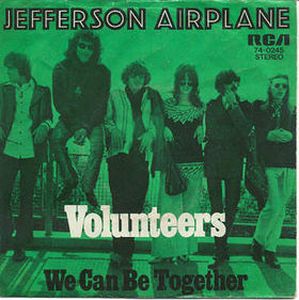  Volunteers by JEFFERSON AIRPLANE album cover