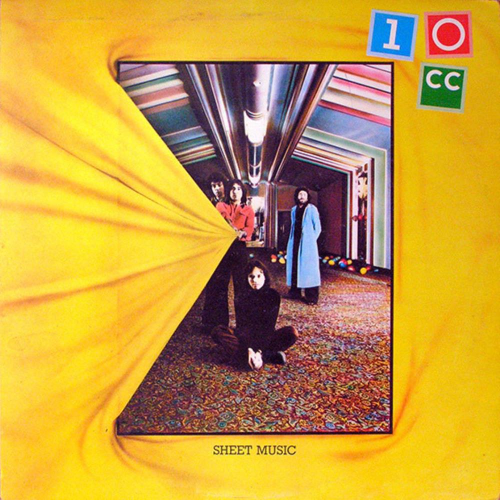 10cc Sheet Music album cover