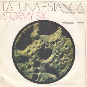 Stormy Six La luna  stanca album cover
