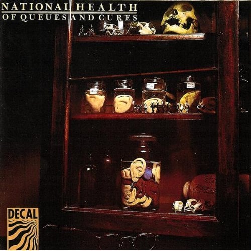 National Health - Of Queues and Cures  CD (album) cover