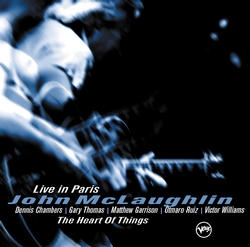 John McLaughlin The Heart of Things: Live In Paris album cover