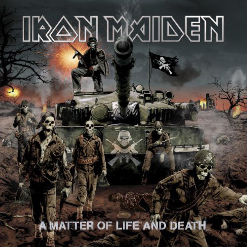 Iron Maiden A Matter Of Life And Death album cover