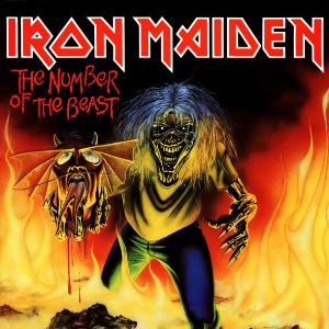 Iron Maiden The Number of the Beast album cover