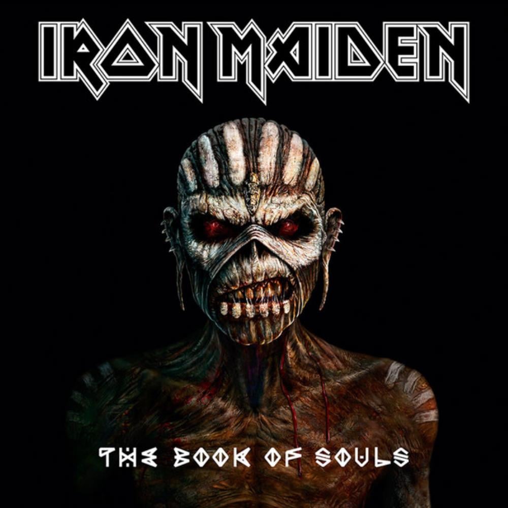 Iron Maiden The Book Of Souls album cover
