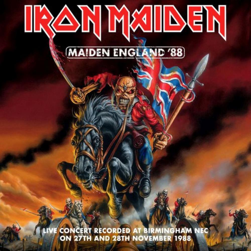 Iron Maiden Maiden England'88 album cover