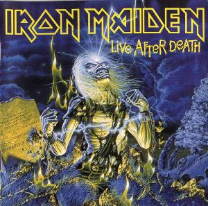 Iron Maiden Live After Death album cover