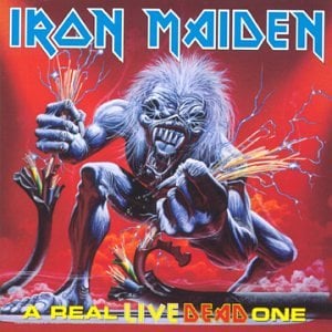 Iron Maiden A Real Live Dead One album cover