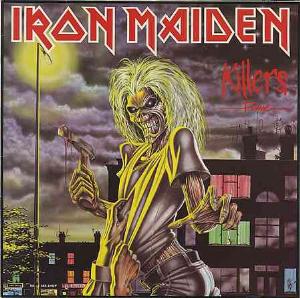 Iron MaidenKillers album cover Iron Maiden Killers album cover
