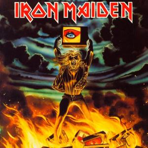 Iron Maiden Holy Smoke album cover