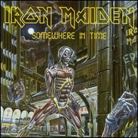Iron Maiden Somewhere In Time album cover