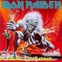 Iron Maiden A Real Live One album cover