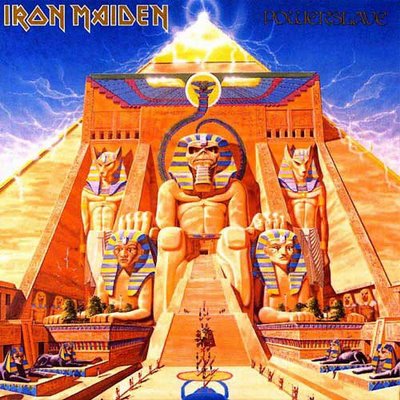 Iron Maiden Powerslave album cover