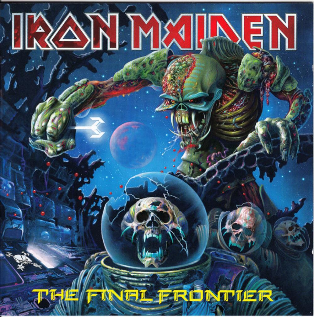 Iron Maiden The Final Frontier album cover