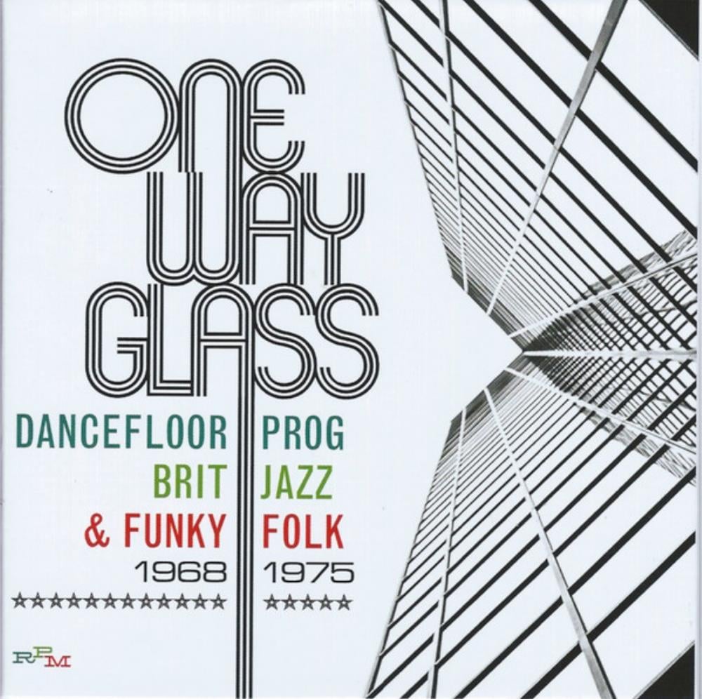 Various Artists (Label Samplers) One Way Glass - Dancefloor Prog, Brit Jazz & Funky Folk 1968-1975 album cover