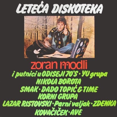 Various Artists (Label Samplers) - Leteca Diskoteka: Zoran Modli i Putnici u Odiseji 70's CD (album) cover
