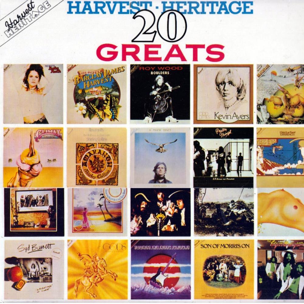 Various Artists (Label Samplers) Harvest Heritage: 20 Greats album cover