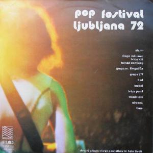 Various Artists (Concept albums & Themed compilations) - Pop Festival Ljubljana '72 - Boom CD (album) cover