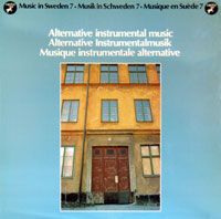 Various Artists (Concept albums & Themed compilations) - Music in Sweden 7 - Alternative Instrumental Music CD (album) cover