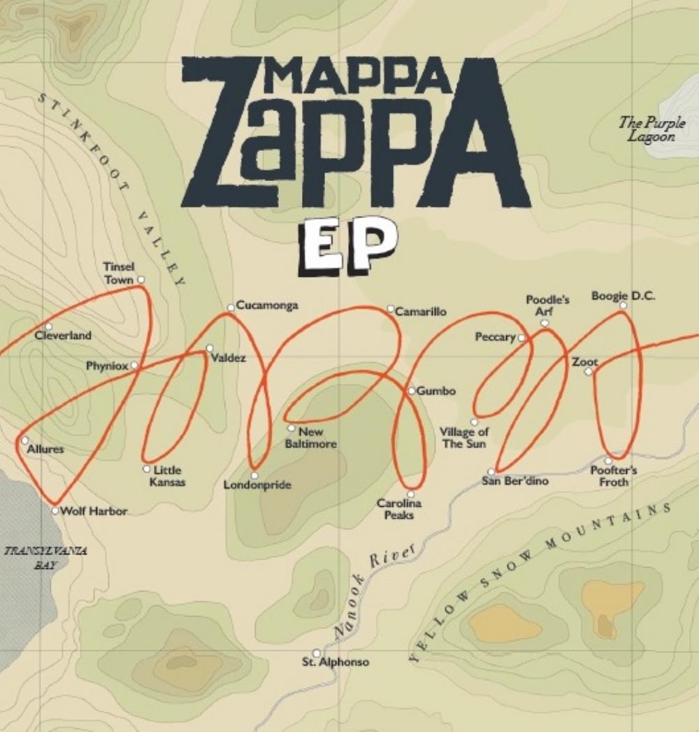 Various Artists (Tributes) - Mappa Zappa EP CD (album) cover