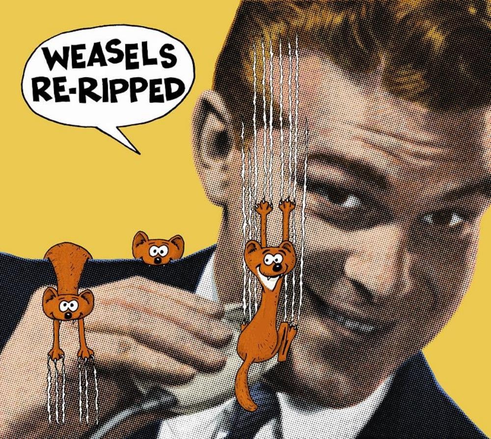 Various Artists (Tributes) Weasels Re-Ripped album cover
