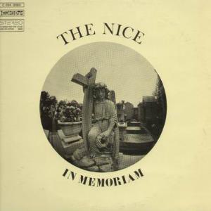 The Nice - In Memoriam CD (album) cover