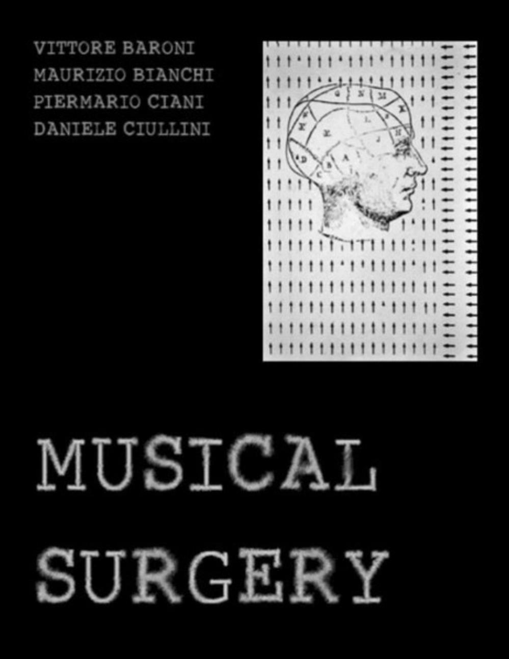 Maurizio Bianchi - Musical Surgery (collaboration with Vittore Baroni, Piermario Ciani & Daniele Ciullini) CD (album) cover