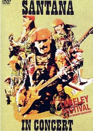 Santana - In Concert (Loreley Festival in Germany 1998) CD (album) cover