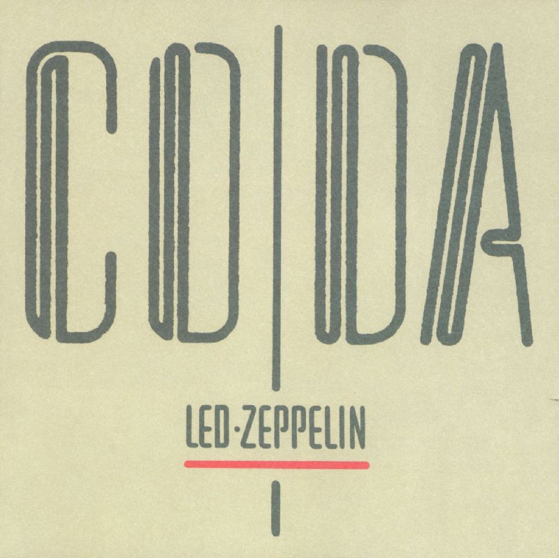 Led Zeppelin Coda album cover