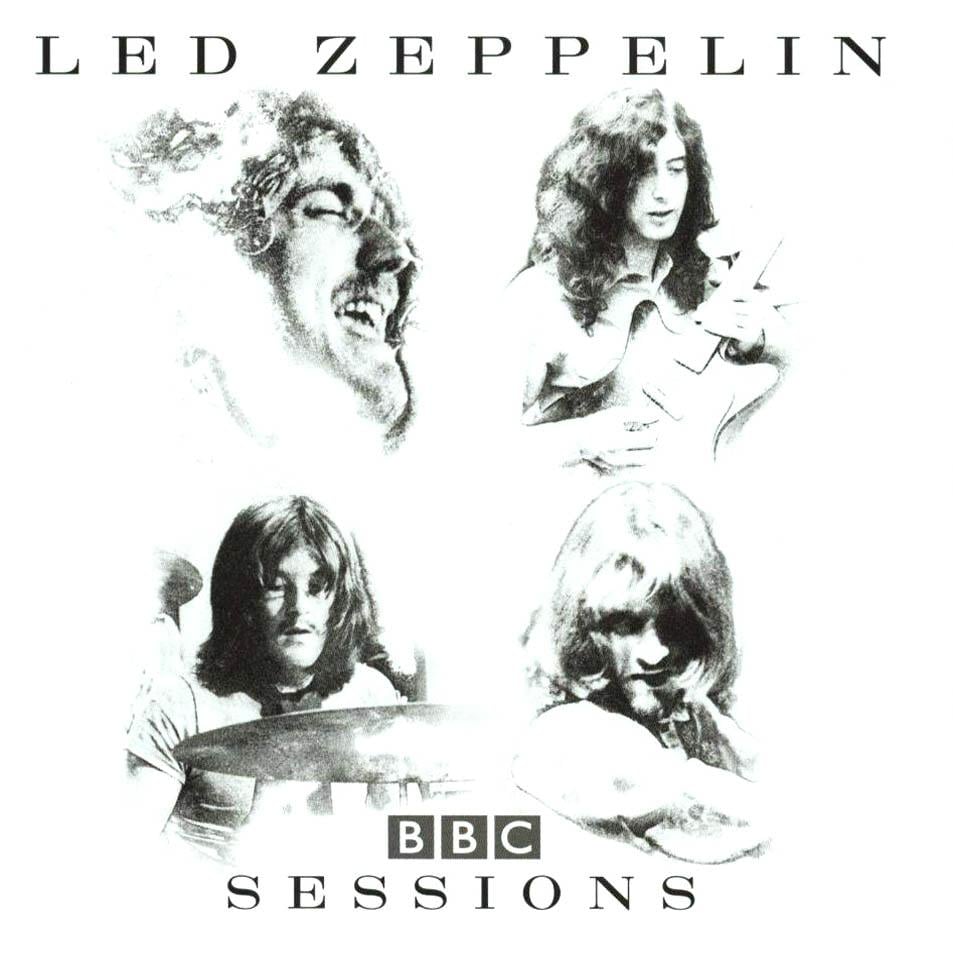 Led Zeppelin BBC Sessions album cover