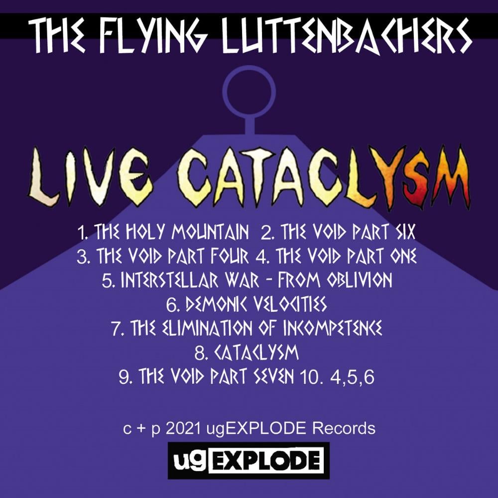 The Flying Luttenbachers - Live Cataclysm CD (album) cover
