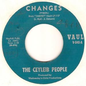 the  Ceyleib People - Changes CD (album) cover