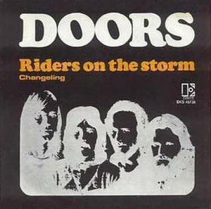 The Doors Riders on the Storm album cover