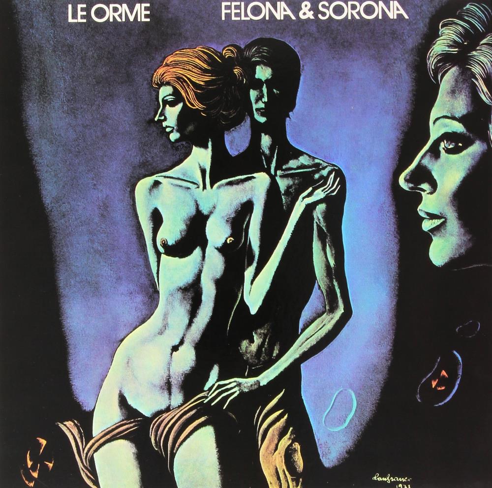 Le Orme - Felona & Sorona (English language version) CD (album) cover