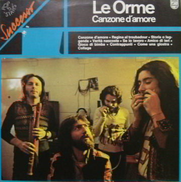 Le Orme - Canzone d'amore  CD (album) cover