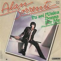 Alan Sorrenti - Tu Sei L'Unica Donna Per Me CD (album) cover