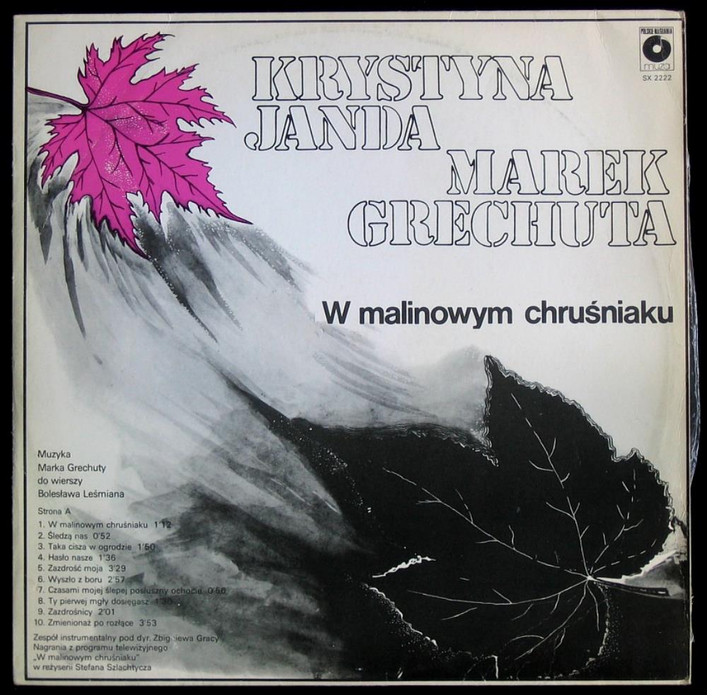 Marek Grechuta - Marek Grechuta & Krystyna Janda: W Malinowym Chruśniaku CD (album) cover