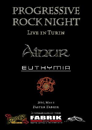Ainur Progressive Rock Night - Ainur-Euthymia-Vurtula live in Turin album cover