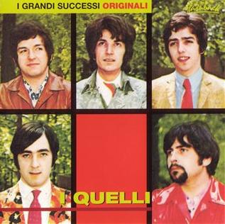 Premiata Forneria Marconi (PFM) - I QUELLI (pre PFM): Flashback: I Grandi Successi Originali CD (album) cover