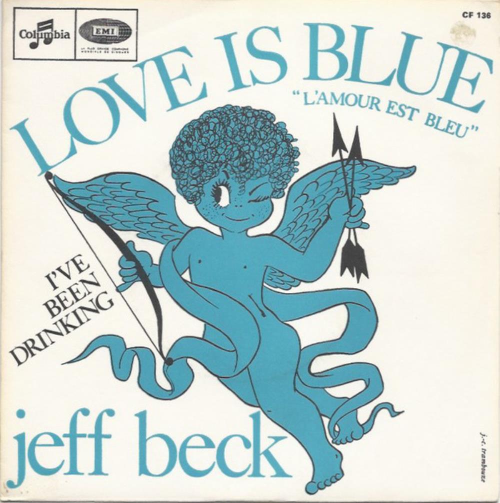 Jeff Beck - Love Is Blue (L'amour est bleu) CD (album) cover