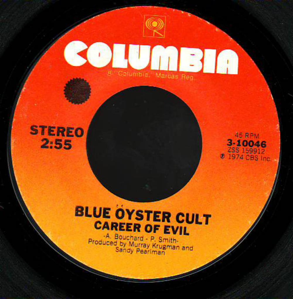 Blue yster Cult - Career of Evil CD (album) cover