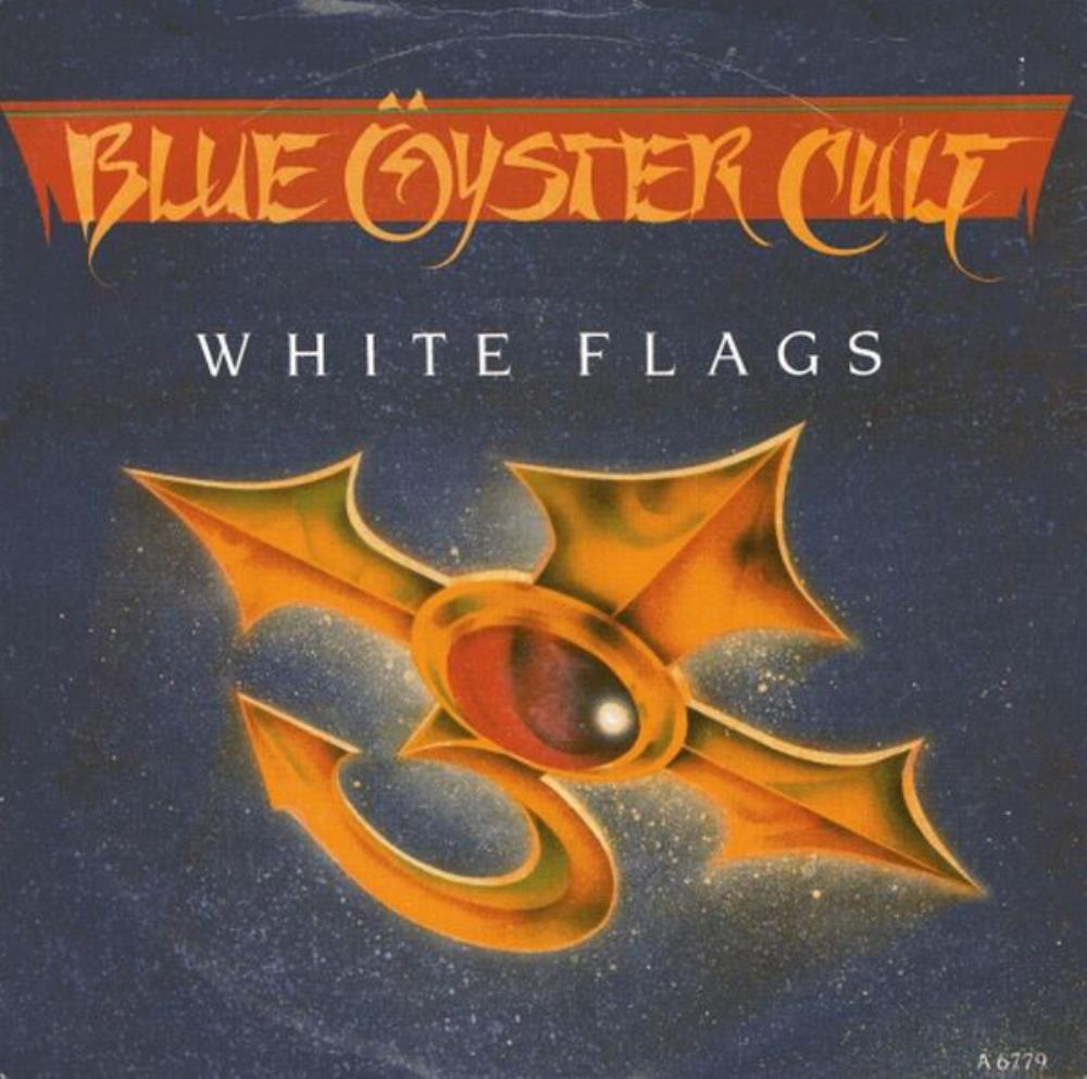 Blue yster Cult White Flags album cover