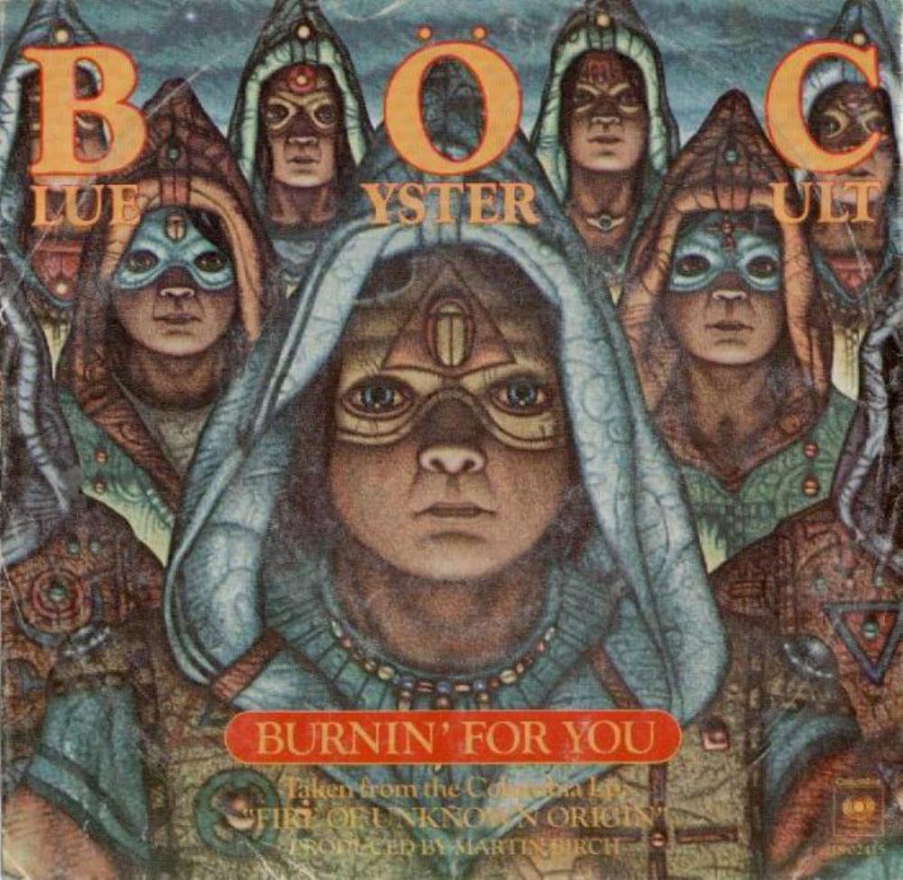 Blue yster Cult Burnin' for You album cover