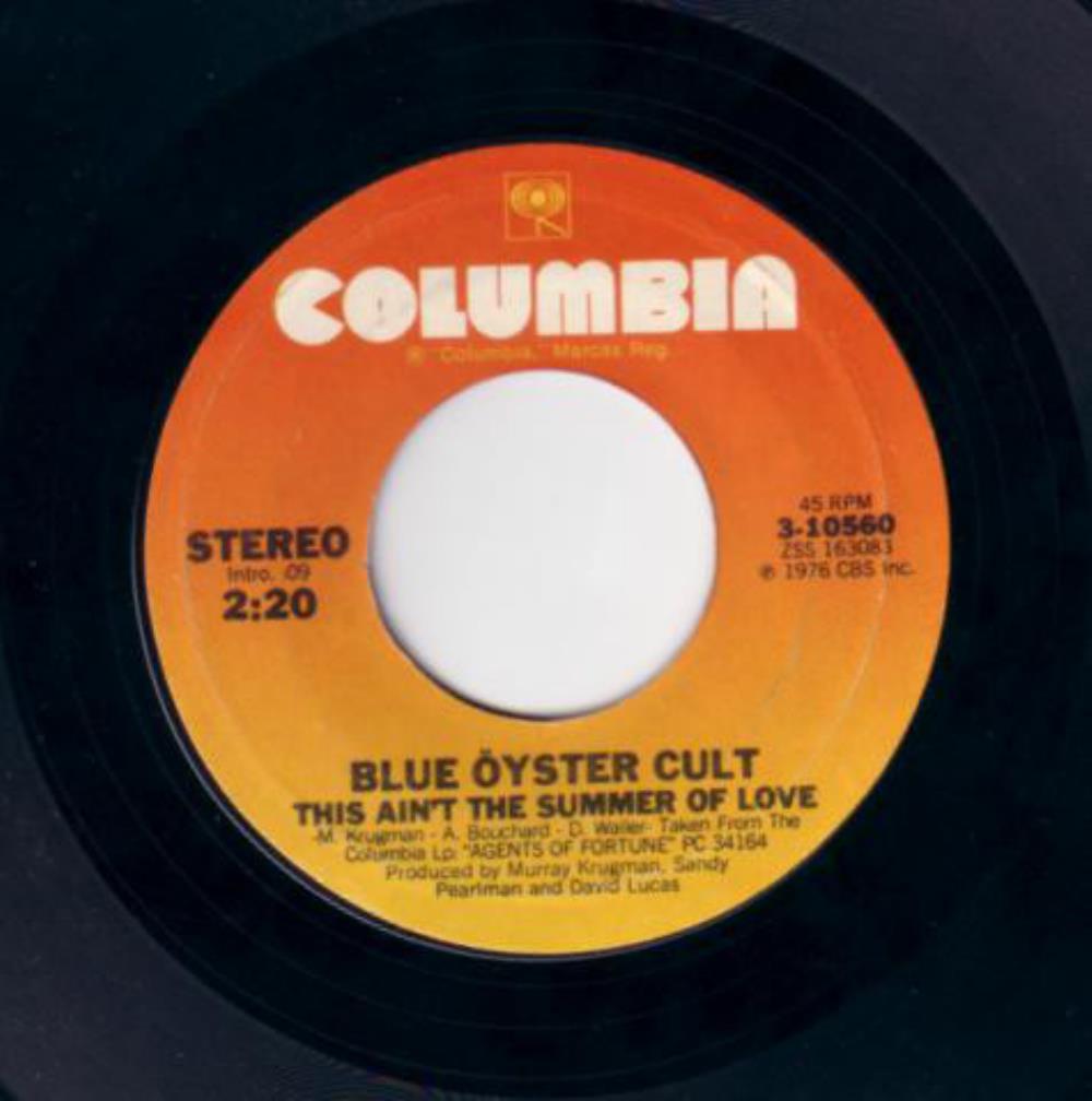 Blue yster Cult This Ain't the Summer of Love / Debbie Denise album cover
