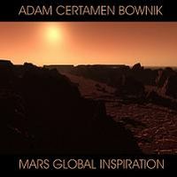 Adam Certamen Bownik - Mars Global Inspiration CD (album) cover