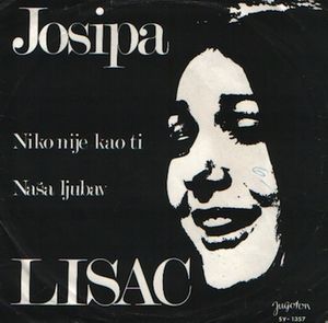 Josipa Lisac - Nasa Ljubav CD (album) cover